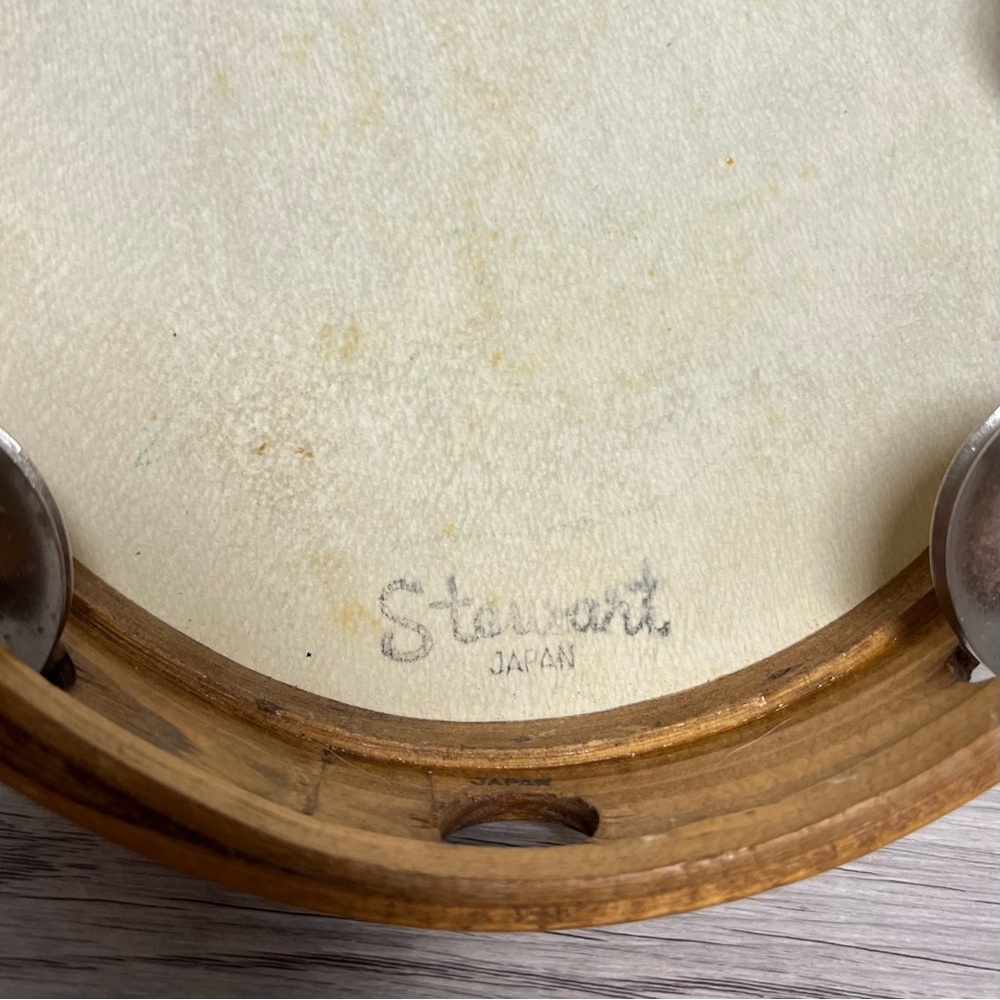 Vintage Stewart 7” Tambourine - Picture 3 of 4